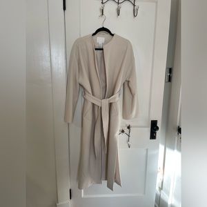 H&M Cream Wrap Coat